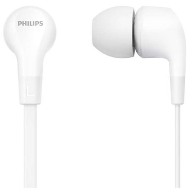 Słuchawki dokanałowe PHILIPS TAE1105WT/00 Biały