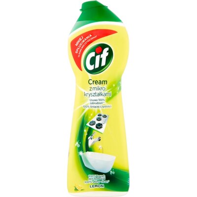 Mleczko do czyszczenia CIF Cream Lemon 540 ml