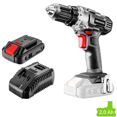 Wiertarko-wkrętarka GRAPHITE Energy+ 58G000-SET1