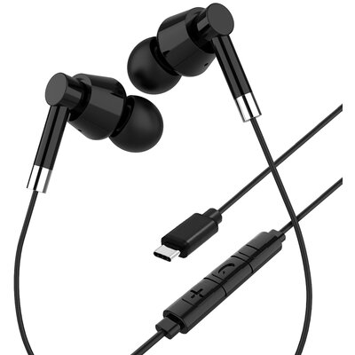 Słuchawki dokanałowe MEDIA-TECH MagicSound MT3600 Czarny