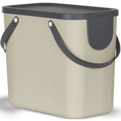Kosz na śmieci ROTHO 1024907422 Albula 25 L Cappuccino