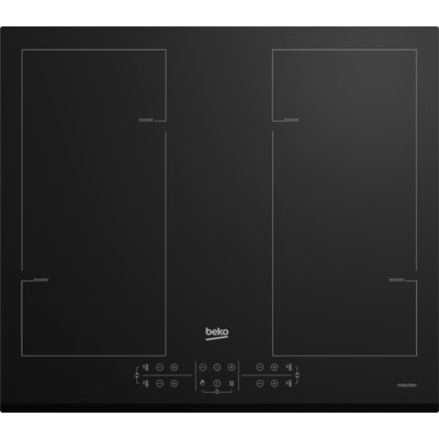 Płyta indukcyjna BEKO HII64206F2MT łączenie pól - IndyFlex PowerManagement 58cm Czarny