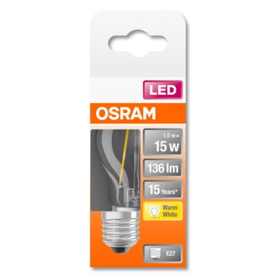 Żarówka LED OSRAM LEDSCLP15 1.5W E27