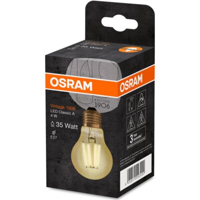 Żarówka LED OSRAM 1906LEDCLA35 4W E27
