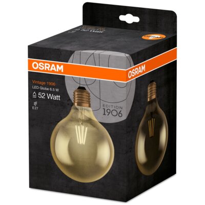 Żarówka LED OSRAM 1906LEDGLOBE 6.5W E27
