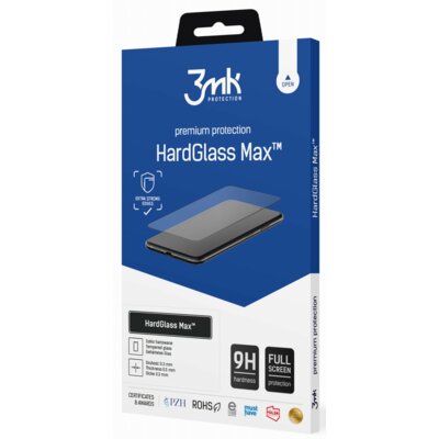 Szkło hartowane 3MK HardGlass Max do Apple iPhone 12/12 Pro