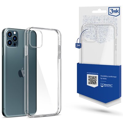 Etui 3MK Clear Case do Apple iPhone 12 Pro Max Przezroczysty