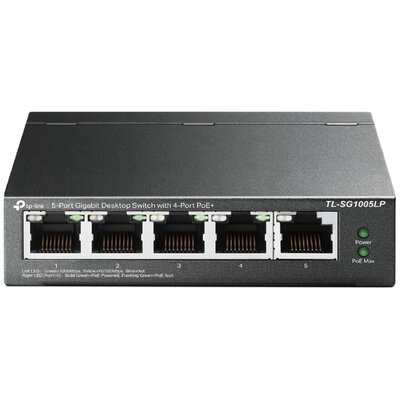 Switch TP-LINK TL-SG1005LP Gigabit Ethernet, 5 portów, Funkcja PoE