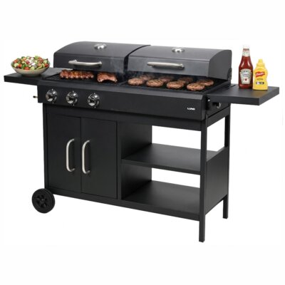 Grill ogrodowy gazowo-węglowy LUND 99649