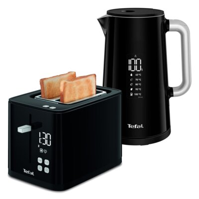 Czajnik TEFAL KO851 Czarny + Toster TEFAL TT640810