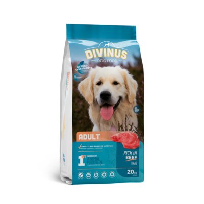 Karma dla psa DIVINUS Adult Mięsny 20 kg