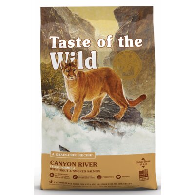 Karma dla kota TASTE OF THE WILD Canyon River Pstrąg i łosoś 2 kg