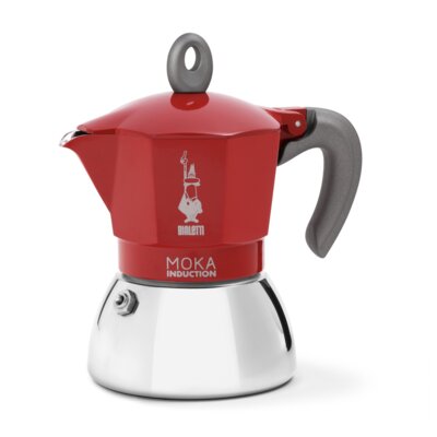 Kawiarka BIALETTI New Moka Induction 6 TZ Czerwony 300 ml