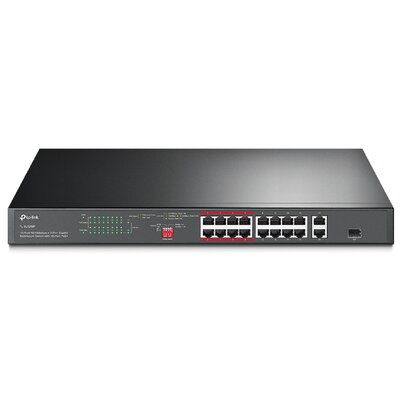 Switch TP-LINK TL-SL1218P Gigabit Ethernet, 19 portów, Funkcja PoE