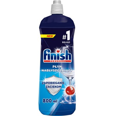 Фото - Таблетки для посудомийки Finish Nabłyszczacz do zmywarek  Calgonit 800 ml Shine&Protect Regularny 80 