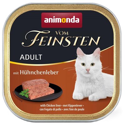 Karma dla kota ANIMONDA Vom Feinsten Wątróbka drobiowa 100 g