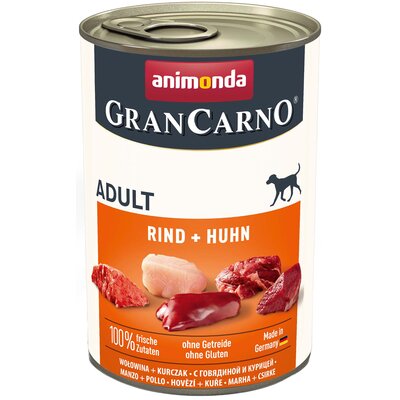 Karma dla psa ANIMONDA GranCarno Wołowina z kurczakiem 400 g