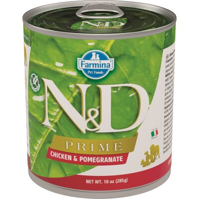 Karma dla psa FARMINA N&D Prime Kurczak z owocem granatu 285 g