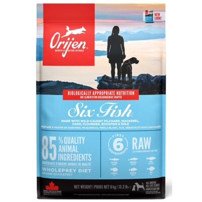 Karma dla psa ORIJEN Six Fish Ryba 2 kg