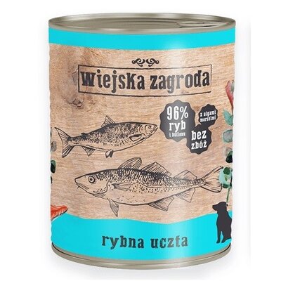 Karma dla psa WIEJSKA ZAGRODA Rybna uczta 800g