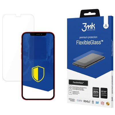 Szkło hybrydowe 3MK FlexibleGlass do Apple iPhone 12 mini