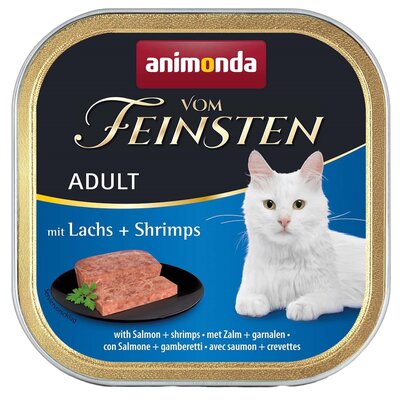Karma dla kota ANIMONDA Vom Feinsten Łosoś z krewetkami 100 g