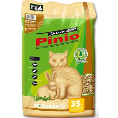 Żwirek dla kota SUPER PINIO Naturalny 35 L