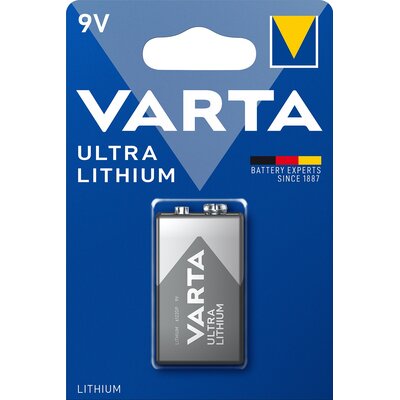 Bateria 6LR61 VARTA Ultra Lithium (1 szt.)
