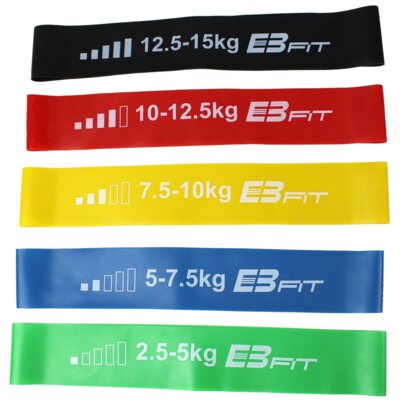 Zestaw gum do ćwiczeń EB FIT Mini Band 1028842