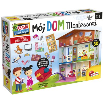 Gra edukacyjna LISCIANI Montessori Mój dom 304-PL72477