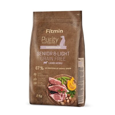 Karma dla psa FITMIN Purity Senior & Light Jagnięcina 2 kg
