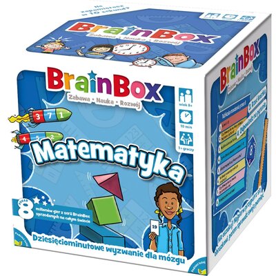 Gra karciana REBEL BrainBox Matematyka (Druga edycja) 116124