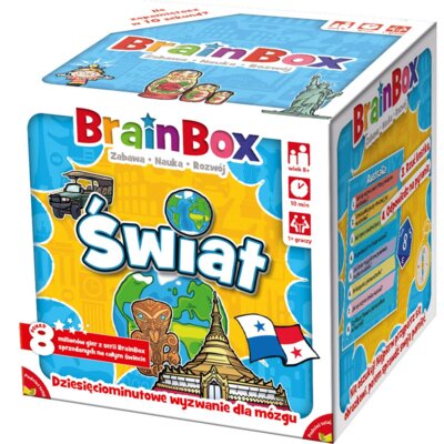Gra karciana REBEL BrainBox Świat (Druga edycja) 116133