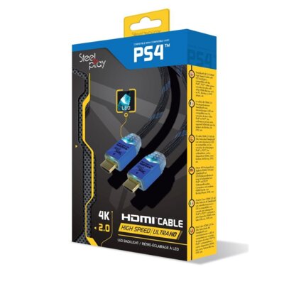 Kabel HDMI - HDMI STEELPLAY 2.0 4K PS4/PS3 JVAPS400039