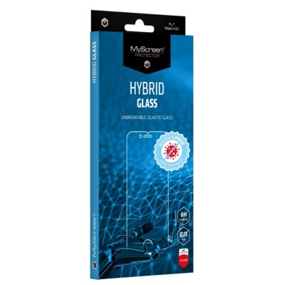 Szkło hybrydowe MYSCREEN HybridGlass BacteriaFree do Cat S62 Pro