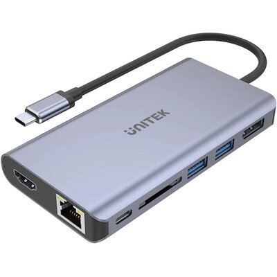 Hub UNITEK D1056A USB Typu C, Pasywny