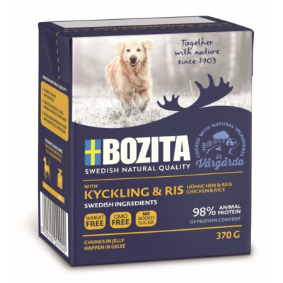 Karma dla psa BOZITA Kurczak z ryżem w galaretce 370 g