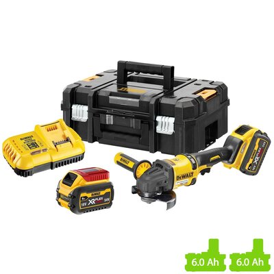 Szlifierka kątowa akumulatorowa DEWALT DCG418T2