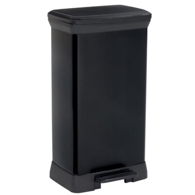 Kosz na śmieci CURVER Deco Bin 187178 50L Czarny