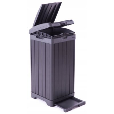 Kosz na śmieci KETER Baltimore 236997 125L Czarny