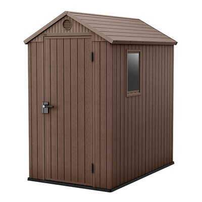 Domek narzędziowy KETER Darwin 4x6 Brązowy 125.8 x 184.5 x 205 cm
