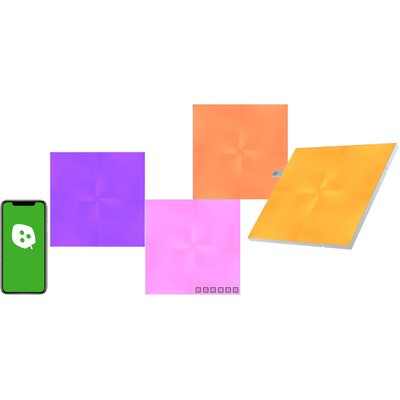 Panele świetlne NANOLEAF Canvas Smarter Kit (4 sztuki)
