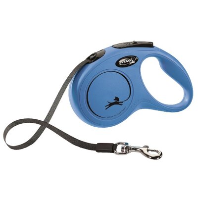 Smycz FLEXI New Classic S (5 m - 15 kg) Niebieski