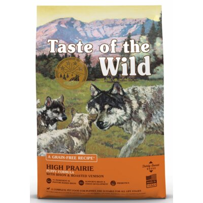 Karma dla psa TASTE OF THE WILD High Prairie Puppy Bizon i dziczyzna 2 kg