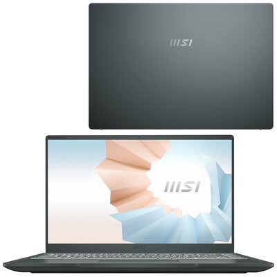 Obraz przedstawiający Laptop MSI Modern 14 B10MW-264XPL 14" IPS i5-10210U 8GB RAM 512GB SSD
