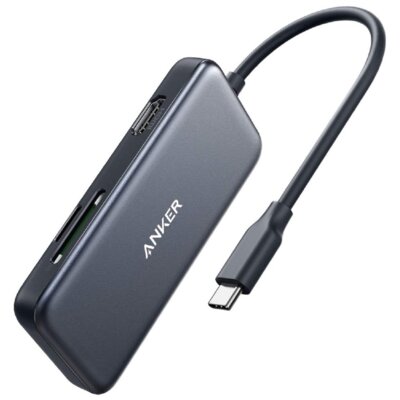 Hub ANKER Premium 5w1 USB Typu C, Pasywny
