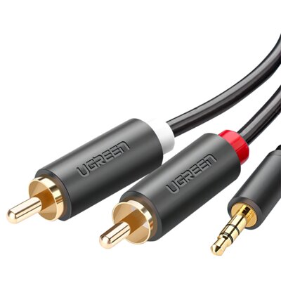 Kabel Jack 3.5 mm - 2x RCA UGREEN 3 m