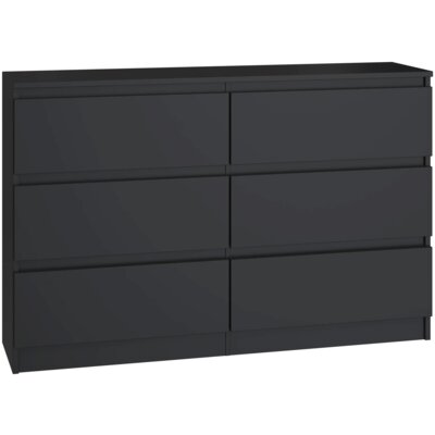 Komoda TOP E SHOP Malwa M6 Czarny