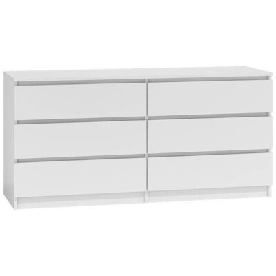 Komoda TOP E SHOP Malwa M6 140 cm Biały