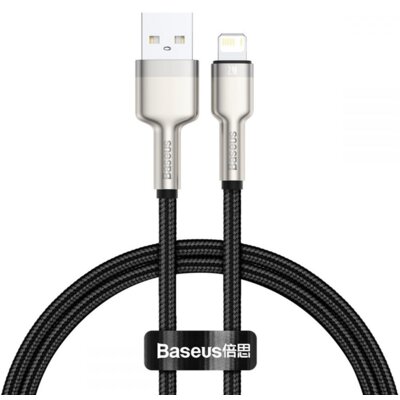 Фото - Кабель BASEUS Kabel USB - Lightning  Cafule Metal 0.25 m 